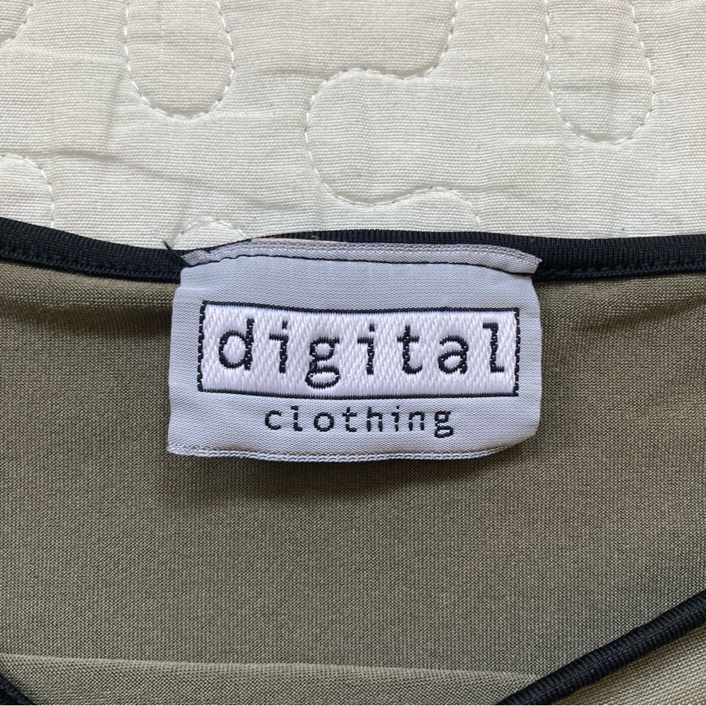 Vintage 90s Cyber Cut Out Tank Top 💿 - Picture 4 of 5